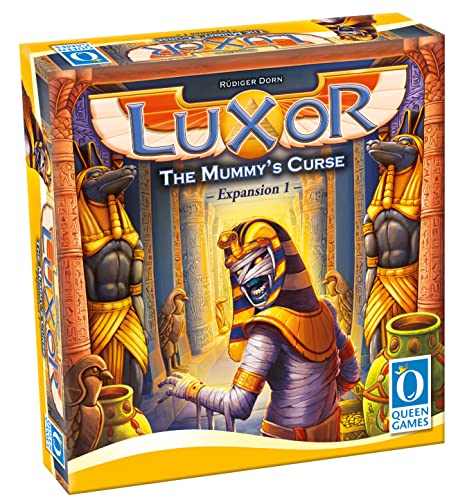 Queen Games Store Luxor The Mummy's Curse Extension, Colourful