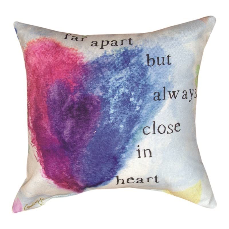 Manual Woodworker Pillow-Far Apart But Always Close in Heart-Climaweave (12" x 12")