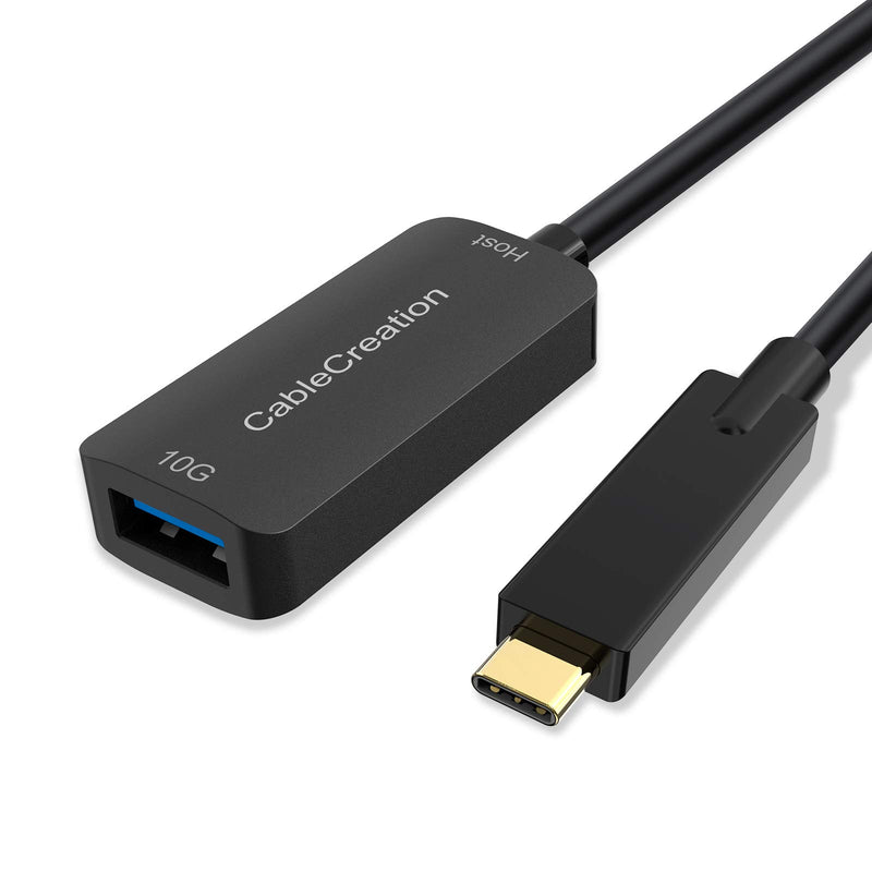 CableCreation USB 3.1 Type C to USB Female Extension Cable 16.5 Feet, 10Gbps USB-C Fast Data Transfer Cord Compatible with Quest2 VR, Mouse, Keyboard, Printer, HDD