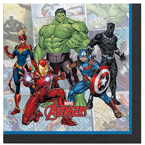 Amscan Marvel Avengers Powers Unite Luncheon Napkins