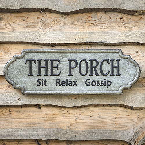 CTW Home Collection "The Porch Metal Sign