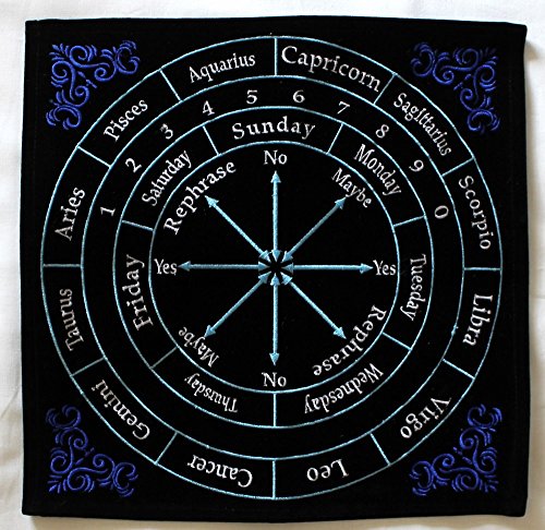 Kheops International Kheops Pendulum Mat Astrology Zodiac (Black with Colors)