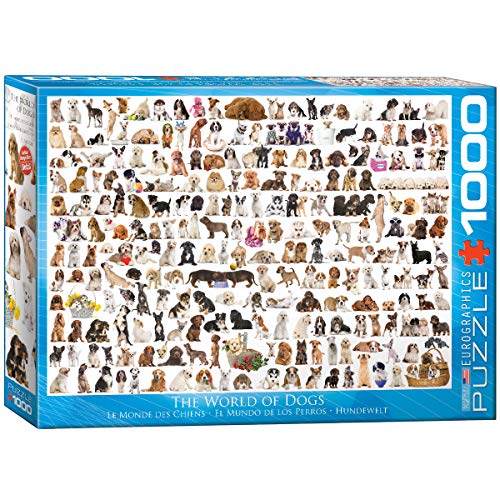 EuroGraphics World of Dogs (1000 Piece) Puzzle