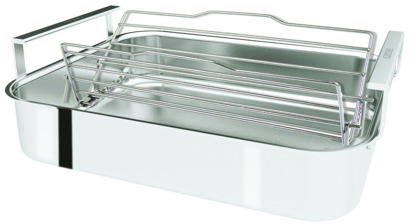 Cristel Stainless Steel 3-ply Roaster with Roasting Rack