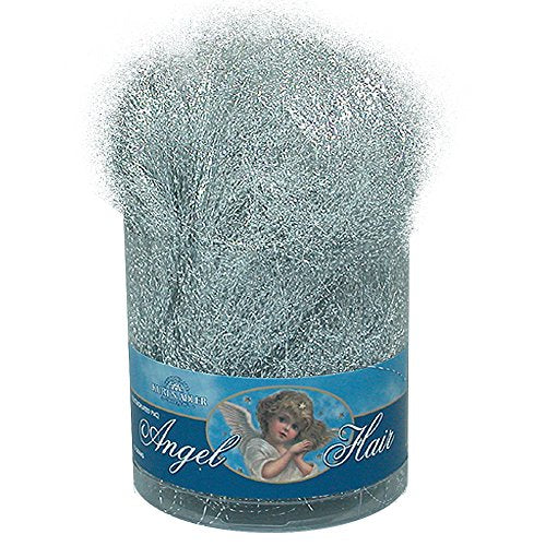 Kurt Adler Pvc Silver Angel Hair 15 Grams