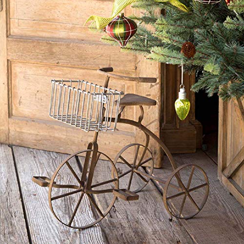 Park Hill Collection ECM80446 Tricycle Planter Vintage Style