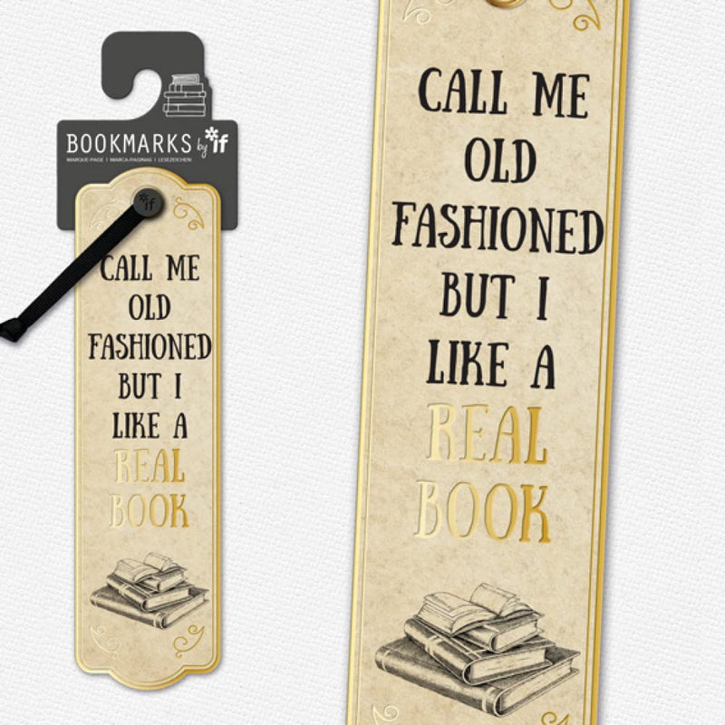 Literary Bookmarks - Call me Old Fashioned