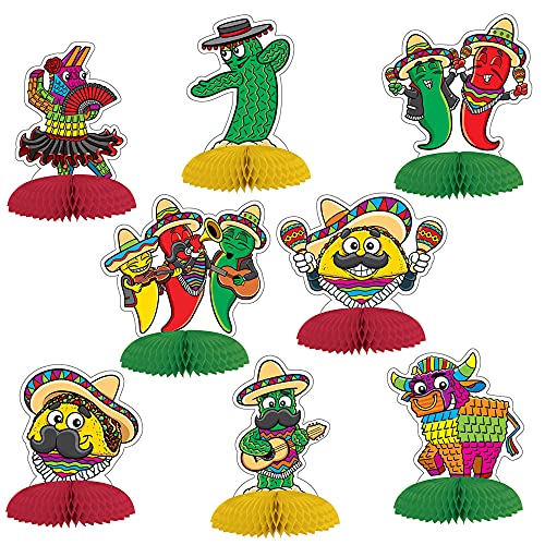 Beistle Fiesta Mini Centerpieces Display