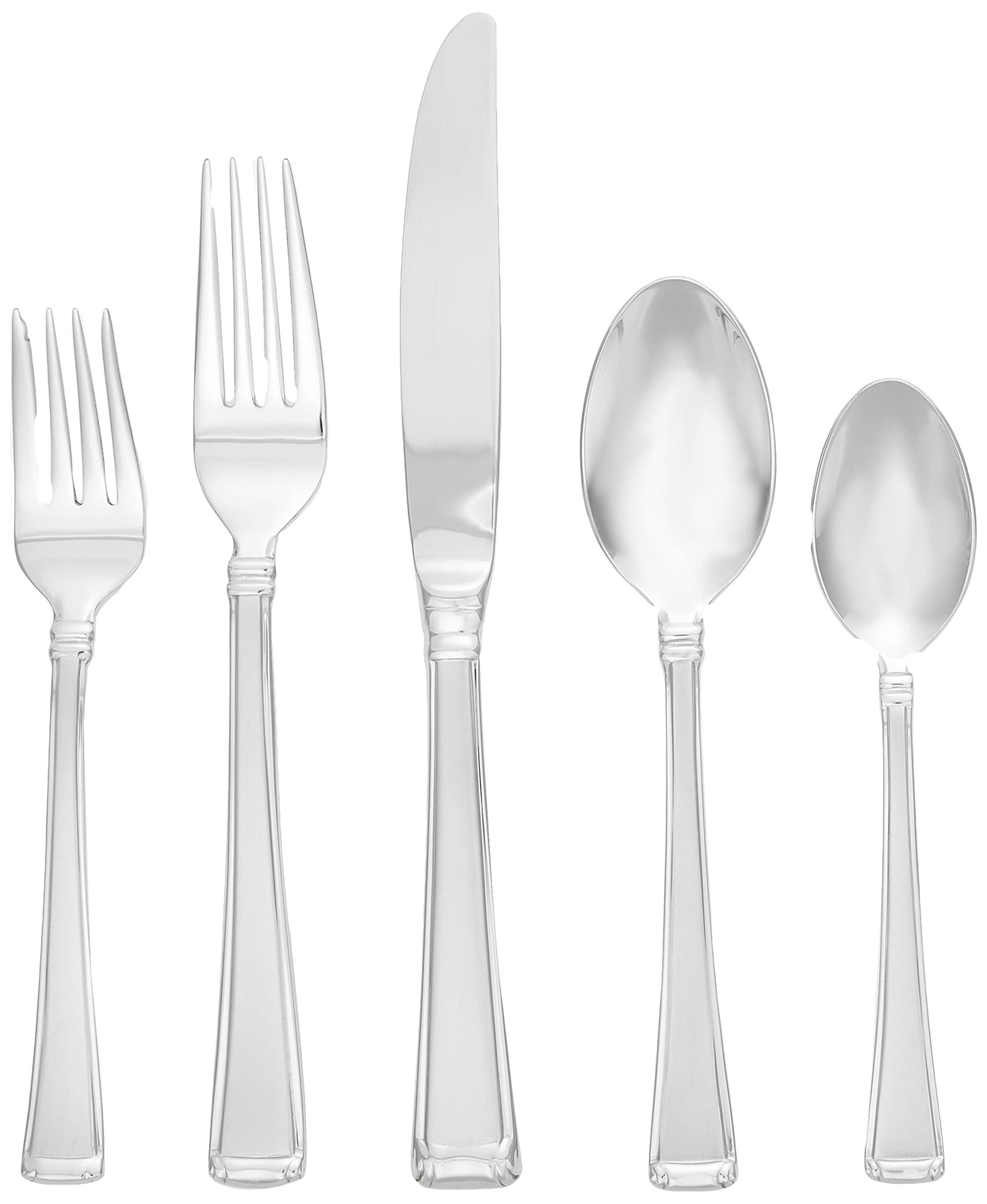 Lenox 45-Piece Gorham Column Frosted, Silver