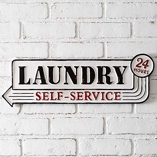 CTW Home Collection Laundry Metal Sign