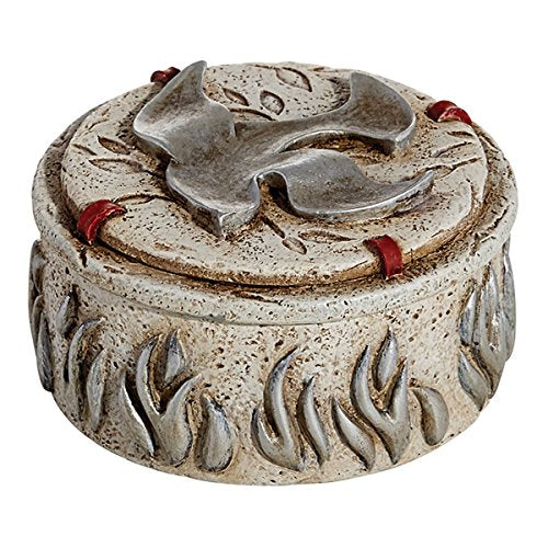 Christian Brands Confirmation Rosary Box Catholic Confirmed in Christ Holy Spirit, 2 1/2 Inch