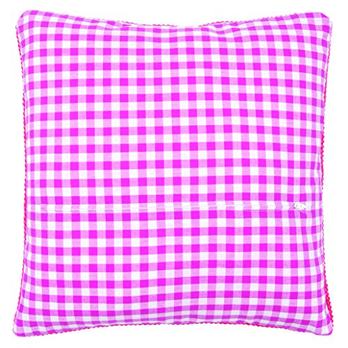 Vervaco Cushion Back with Zipper: Pink: 45 x 45cm