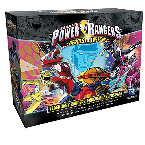 Renegade Game Studios Store Power Rangers: Heroes of The Grid Legendary Rangers Forever Rangers