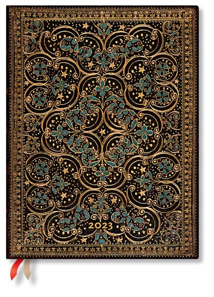 Paperblanks Restoration 2023 12-Month Hardcover Planner, Ultra ‚Äì Vertical Week-at-a-Time