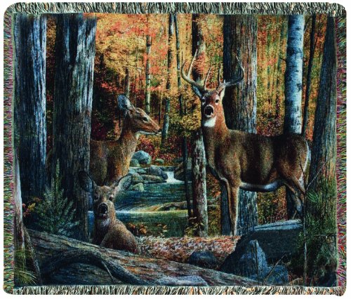 Manual The Lodge Collection 50 x 60-Inch Tapestry Throw, Broken Silence by Kevin Daniel