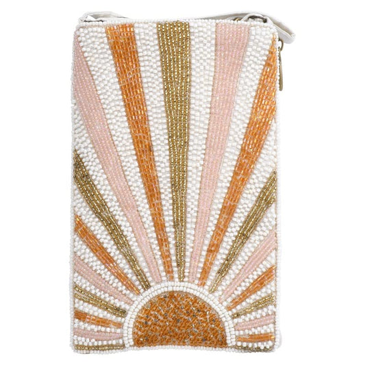 Bamboo Trading Sun Rays Club Bag, 7.5-inch Height, Women Accessories, Fashion, Travel Bag