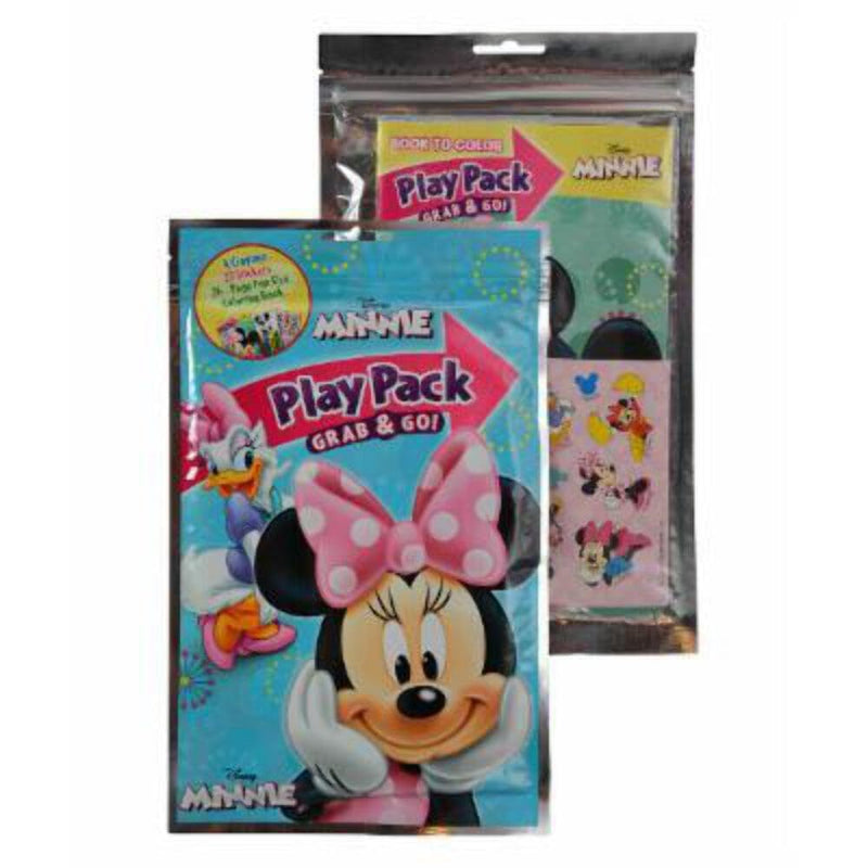 Minnie Grab N Go Play Pack 8.50x5.25X.50