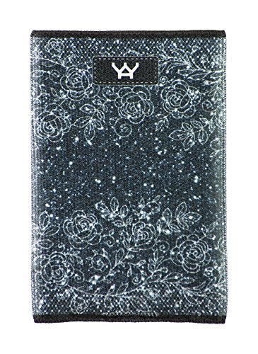 Yay Novelty YaYwallet Womens, Credit Card Holder, Minimalist Wallet, Dressy Grey, Mini