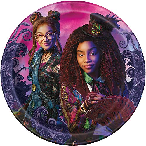 Unique Industries Disney Descendants 3 Round Dessert Plates - 8 Pcs