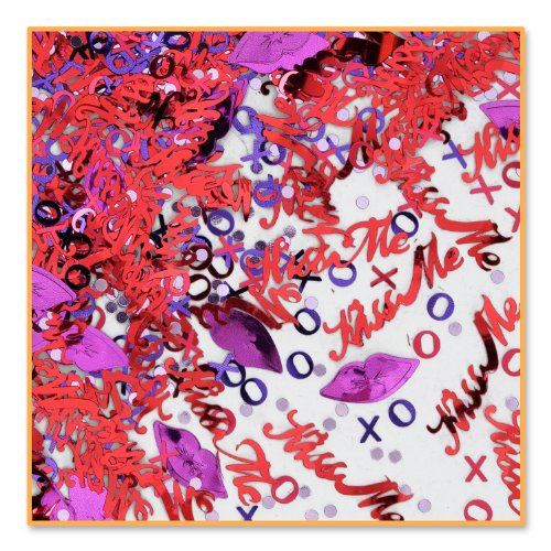 Beistle CN117 Kiss Me Confetti