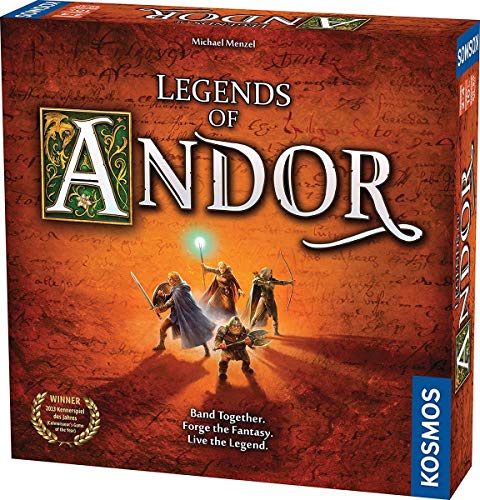 Thames & Kosmos Store Legends of Andor Board Game | Cooperative Strategy Adventure Game By KOSMOS | Spiel Des Jahres Kennerspiel Winner