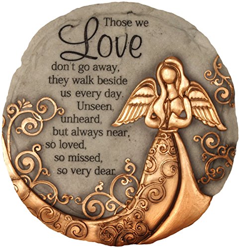 Spoontiques 13260 Bronze Angel Stepping Stone