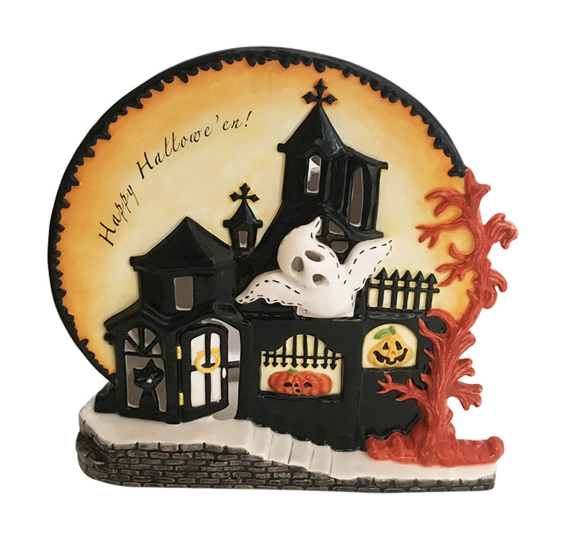 Blue Sky Clayworks 19262 Ghostly Haunted Candle House