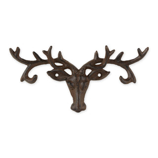 DII Decorative Cast Iron Wall Hook Collection, Buck