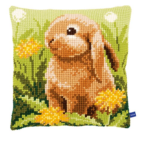 Vervaco Little Hare Pillow Cover Needlepoint Kit