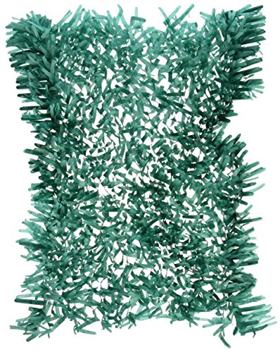 Beistle Pkgd Fringed Tissue Mats (teal) (2/Pkg)