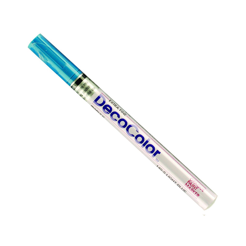 Uchida 140-C-10 Marvy Deco Color Extra Fine Paint Marker, Light Blue