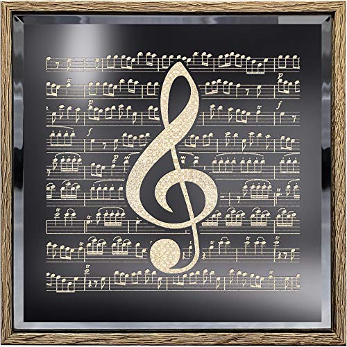 Spoontiques Music Lighted Sign, Silver