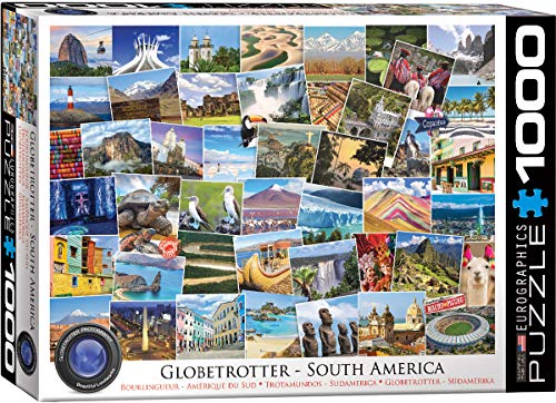EuroGraphics South America - Globetrotter 1000Piece Puzzle