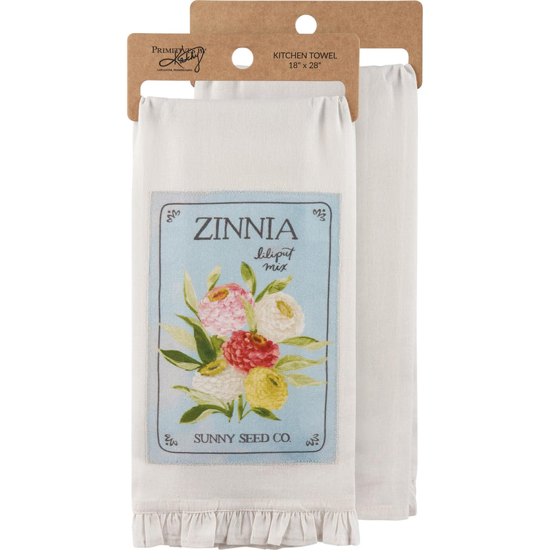 Primitives by Kathy Kitchen Towel - Zinnia