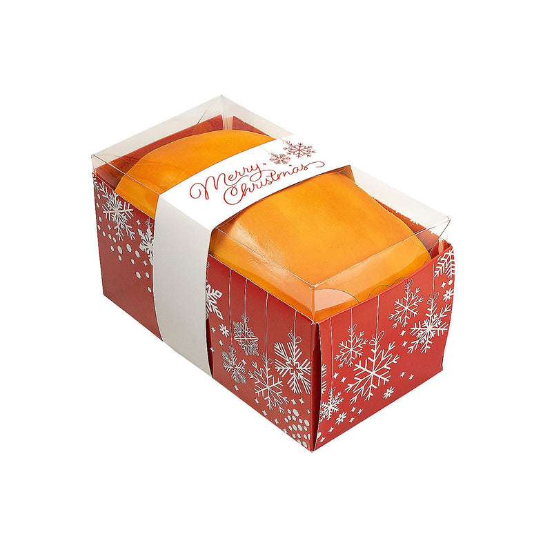 Christmas Bread & Treat Boxes with Lids - 12 pc - Party Supplies - 12 Pieces