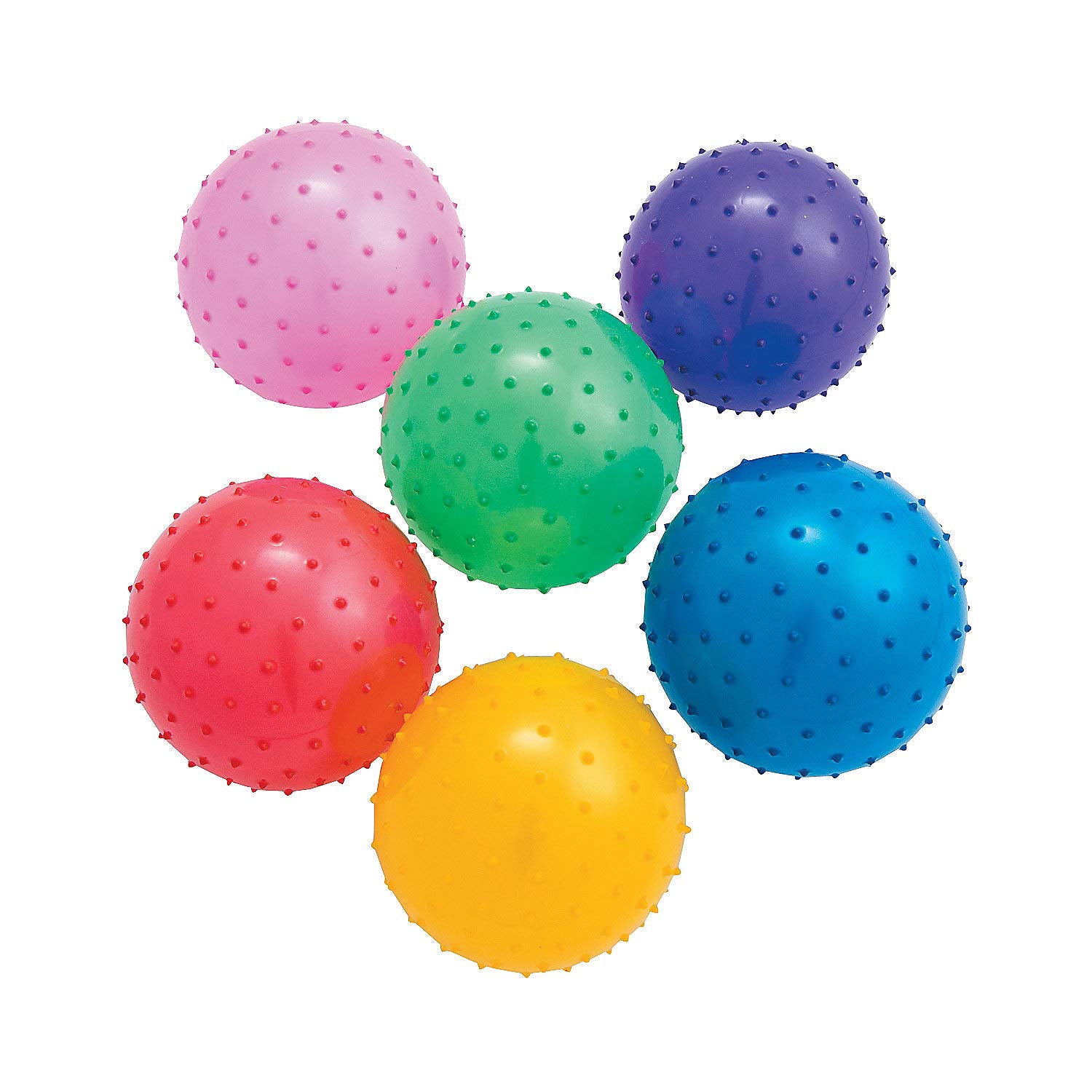 Fun Express Inflatable Medium Value Spike Balls - 7