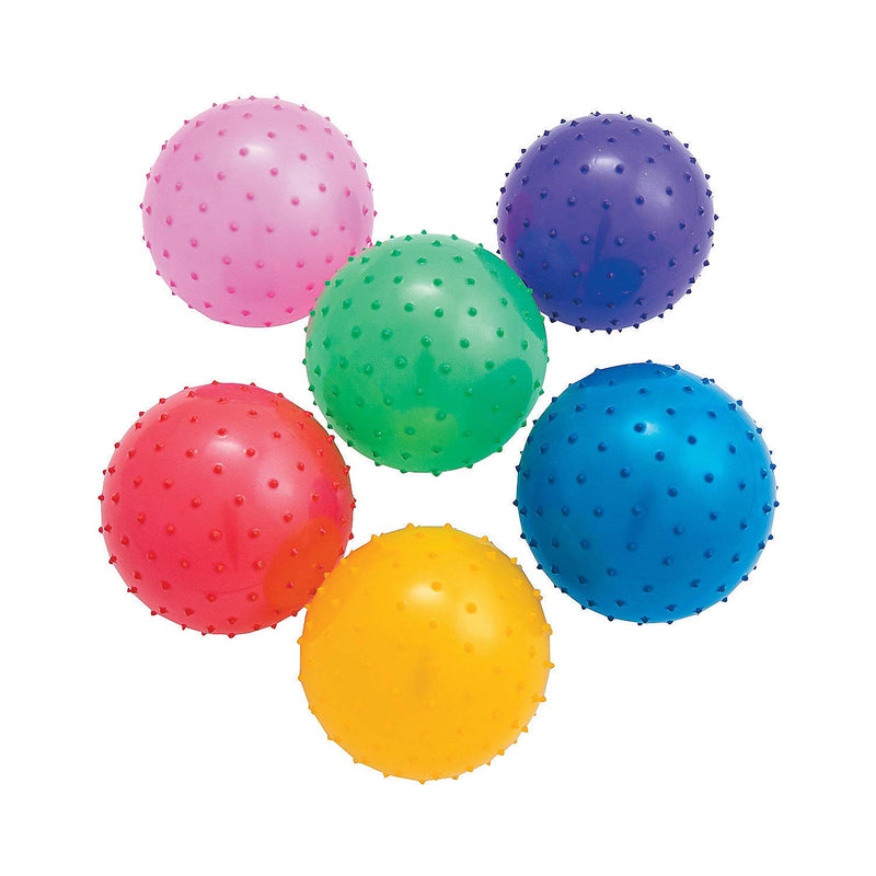 Fun Express Inflatable Medium Value Spike Balls - 7"