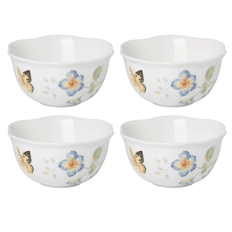 Lenox 880122 Butterfly Meadow 4-Piece Dessert Bowl Set