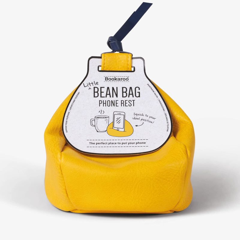 Bookaroo Little Bean Bag Phone Rest - Yellow