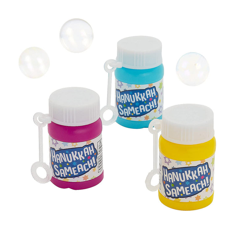 Fun Express Hanukkah Bubbles - Toys - 24 Pieces