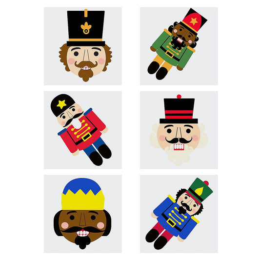 Nutcracker Tattoos - Apparel Accessories - 72 Pieces