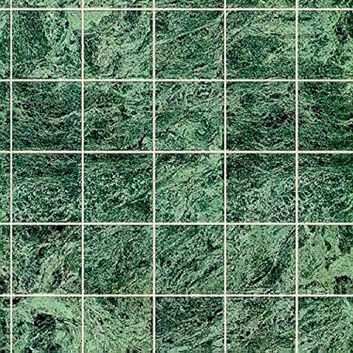Aztec Imports Green Marble Tile Flooring Dollhouse Miniature by Miniature House