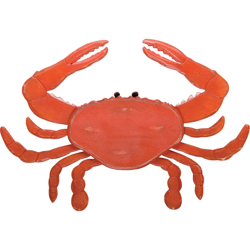 Primitives By Kathy 113204 Red Crab Wall Decor, 16.75-inch Length