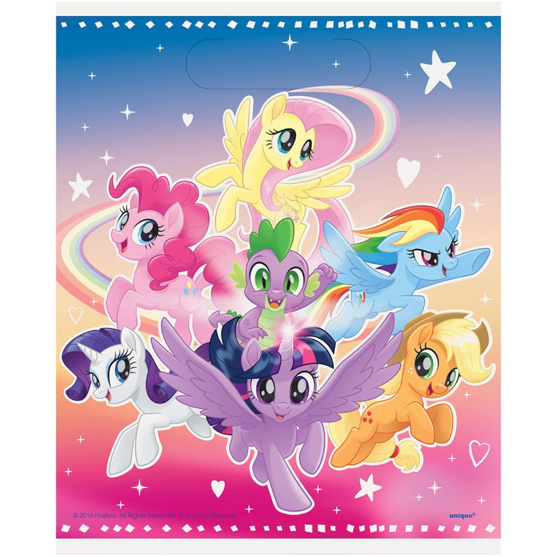 My Little Pony Loot Bags - 8 Pcs, One Size, Multi-colored