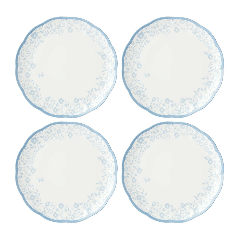 Lenox Butterfly Meadow Cottage 4Pc Dinner Plates, 6.35, Multi