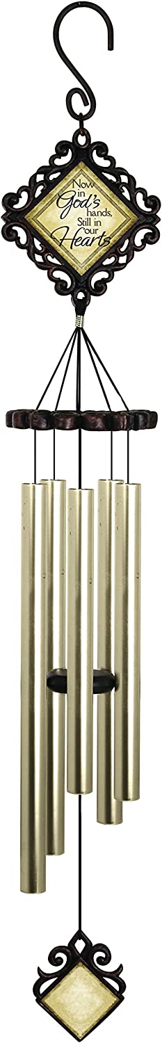 Carson Home Accents in God's Hands Vintage Chime, 35"