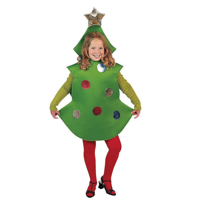 Kid’s Christmas Tree Costume - Apparel Accessories - 1 Piece