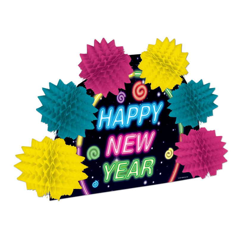 Happy New Year Pop-Over Centerpiece Party Accessory (1 count) (1/Pkg)