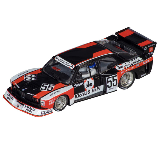 Carrera 27714 BMW 320 Turbo Flachbau Team Schnitzer No.55 DRM 1980 1:32 Scale Analog Slot Car Racing Vehicle Evolution Slot Car Race Tracks