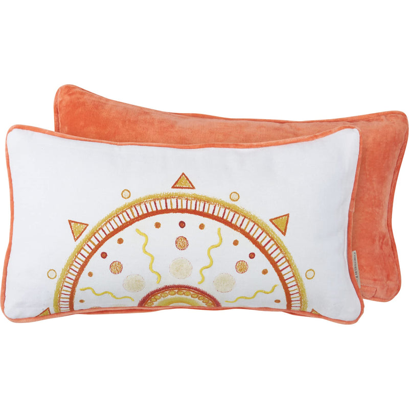 Primitives by Kathy Decorative Pillow, 18" x 9", Sunset